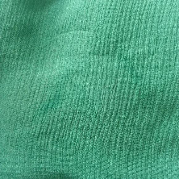 Tory Burch Silk Tie Neck Blouse in Teal - Picture 7 of 7